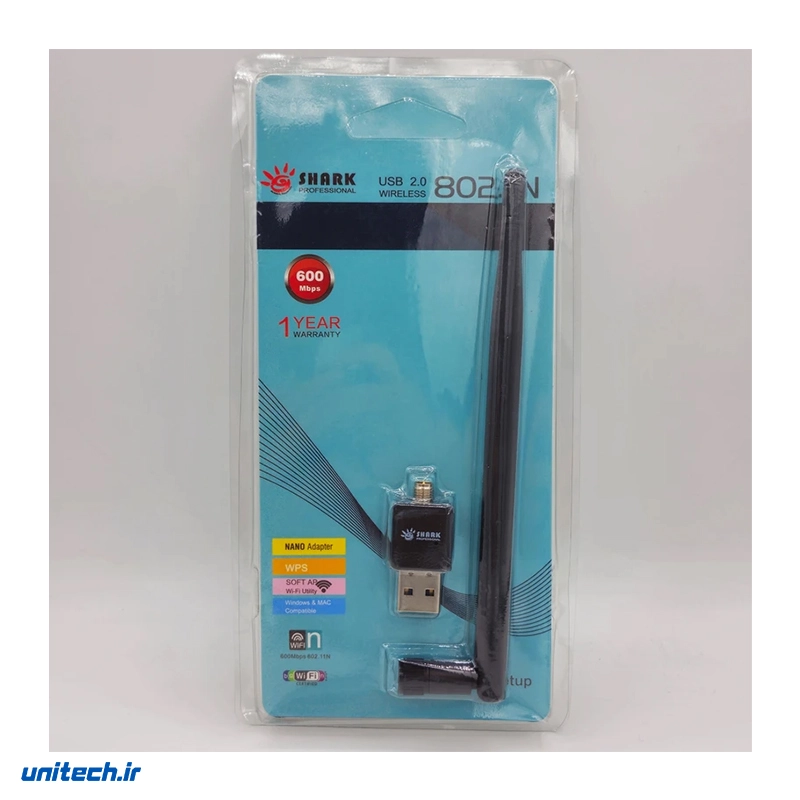 دانگل وای فای شارک مدل 802300MBPLONG ANTEN کد 20241